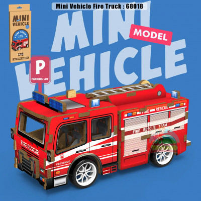 Mini Vehicle Fire Truck : 68018